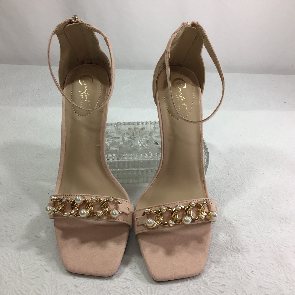 Comfort Est. 1946 Pink Ankle Strap Heel Sandals - Picture 2 of 10